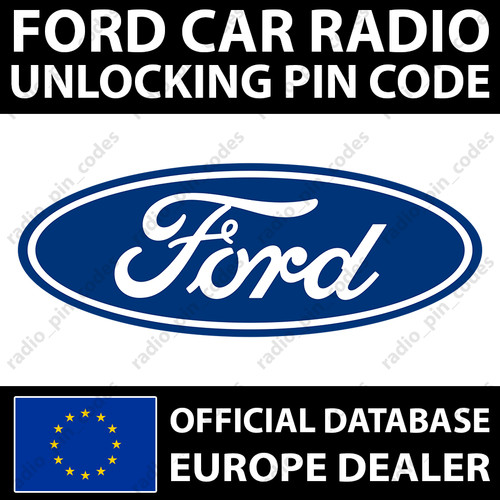 Ford radio pin - ford,